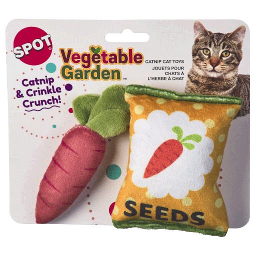 [E52224] ETHICAL/SPOT Cat Vegetable Garden 2pk