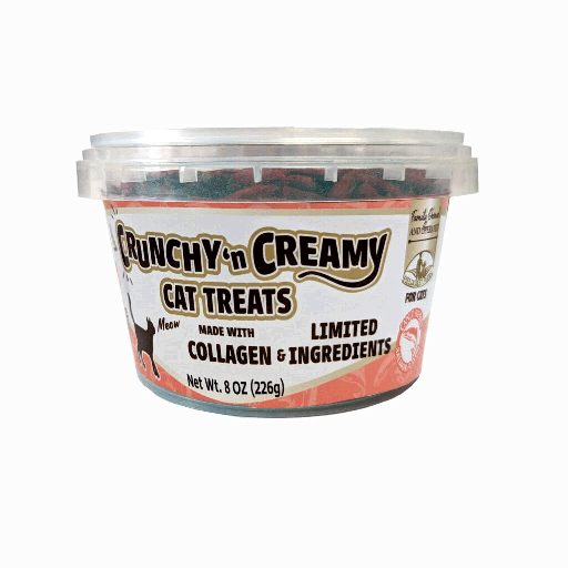 [FF63503] FIELDCREST FARMS Nothin' To Hide Cat Salmon Treats 8oz Tub