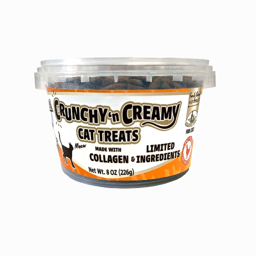 [FF63507] FIELDCREST FARMS Nothin' To Hide Cat Chicken Treats 8oz Tub