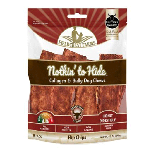 [FF63523] FIELDCREST FARMS Nothin' To Hide Bully Flip Chips 8pk