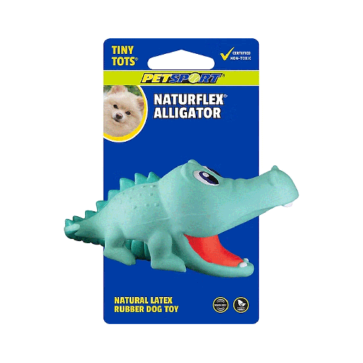 [PS18030] PETSPORT NaturFlex Alligator Tiny Tots 4"