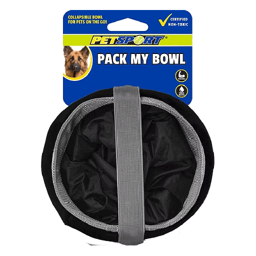 [PS50000] PETSPORT EVA Pack My Bowl 7.5" Asst