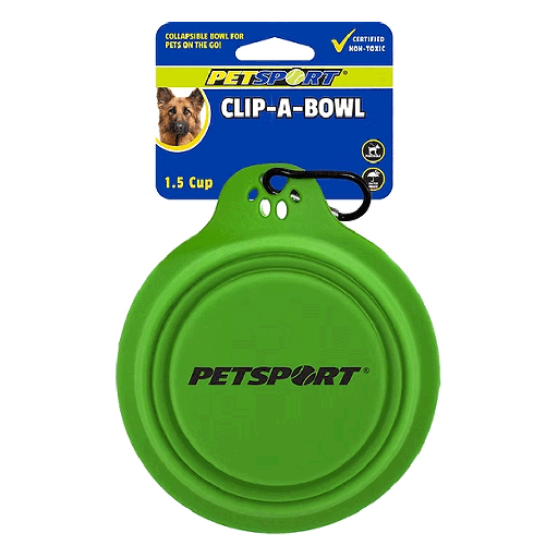 [PS50002] PETSPORT Clip-A-Bowl Collapsible Travel Bowl