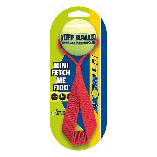 [PS70006] PETSPORT Mini Fetch Me Fido 8" Handle w/ 1.8" Tuff Ball
