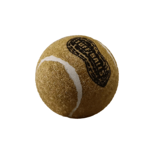 [PS70018] PETSPORT Tuff Balls Peanut Butter Jr. 1.8" 2pk