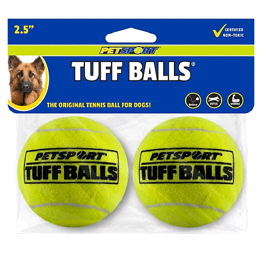 [PS70015] PETSPORT Tuff Balls 2.5" 2pk