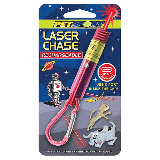 [PS90000] PETSPORT Laser Chase 5mW Class 3R 4.5"