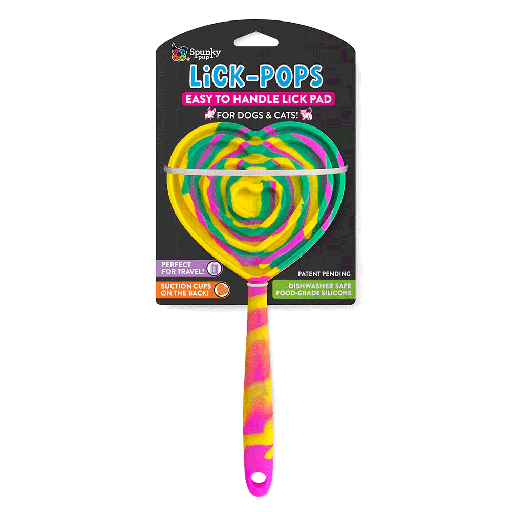 [SKP12117] SPUNKY PUP Lick-Pops Heart