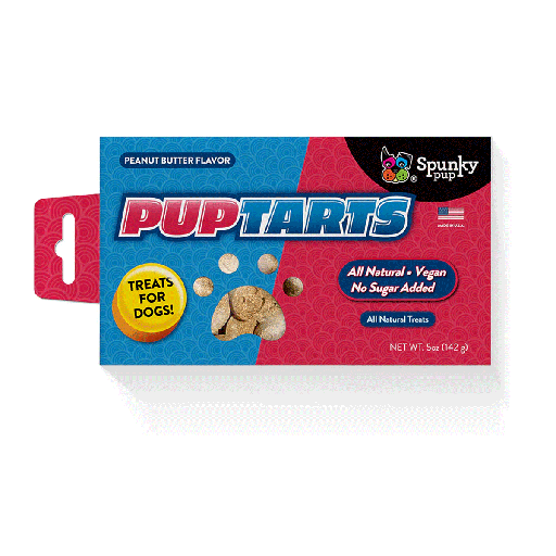 [SKP82552] SPUNKY PUP PupTarts Peanut Butter Biscuits 5oz