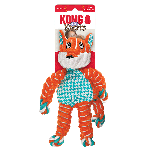 [KNG40205] KONG Floppy Knots Fox M/L