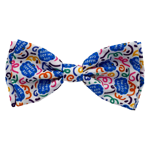[HK52043] HUXLEY & KENT Bow Tie Happy Got Me Day L