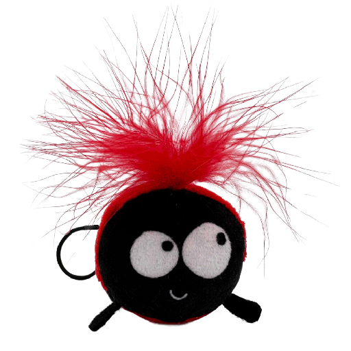 [HK56107] HUXLEY & KENT Cat Flinger Ladybug