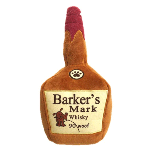 [HK60156] HUXLEY & KENT Dog Power Plush Barker's Mark L