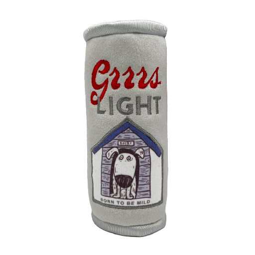 [HK60498] HUXLEY & KENT Dog Power Plush Grrrs Light L