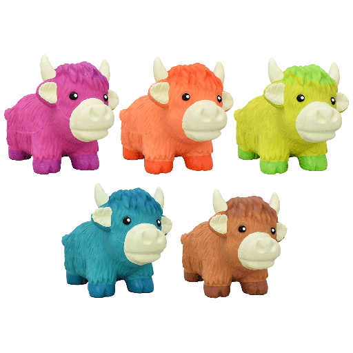 [MP61340] MULTIPET Highland Cow Latex 7"