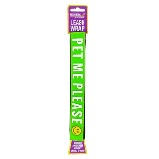 [MP90601] MULTIPET Leash Wrap "Pet Me Please"