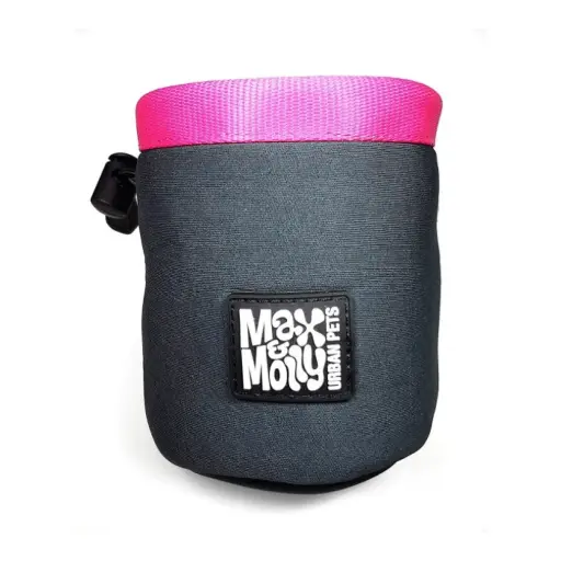 [MAX018853] *MAX&MOLLY Treat Bag Gray/Pink