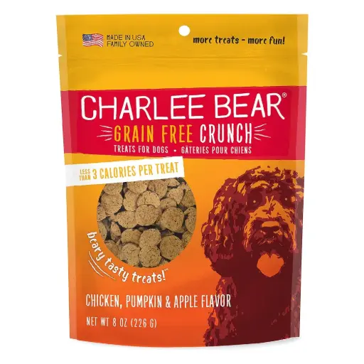 [CB90002] CHARLEE BEAR Crunch Chicken Pumpkin Apple 8oz