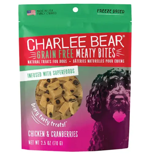 [CB00635] CHARLEE BEAR Meaty Bites Chicken w/Cranberries 2.25oz
