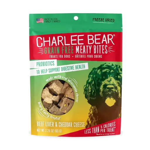 [CB00890] CHARLEE BEAR Meaty Bites Beef & Cheese 2.25oz