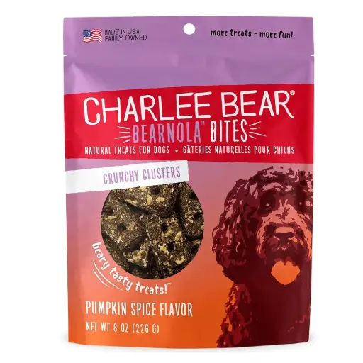 [CB00844] CHARLEE BEAR Bearnola Bites Pumpkin Spice 8oz