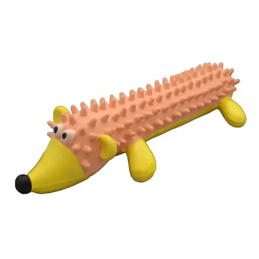 [APP52120] AMAZING PET Latex Shaggy Hedgehog 6" 