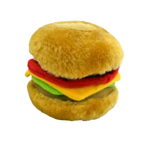 [APP58026] AMAZING PET Plush Hamburger 5" 