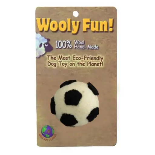 [APP86021] AMAZING PET Wooly Fun Sport Ball 2" Soccer Ball 