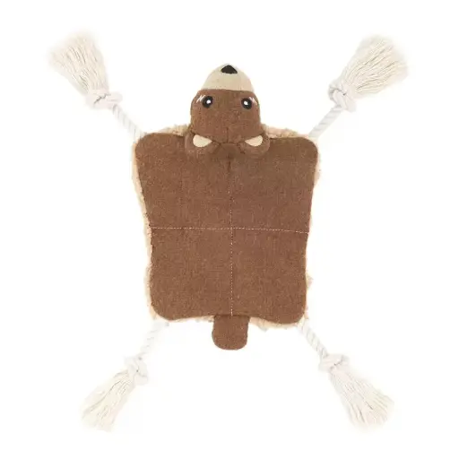 [ZP68478] ZIPPY PAWS ecoZippy Knotty Crawler Bear