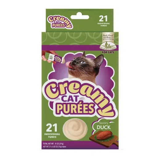 [FF07334] FIELDCREST FARMS Cat Purees Duck 21 ct 