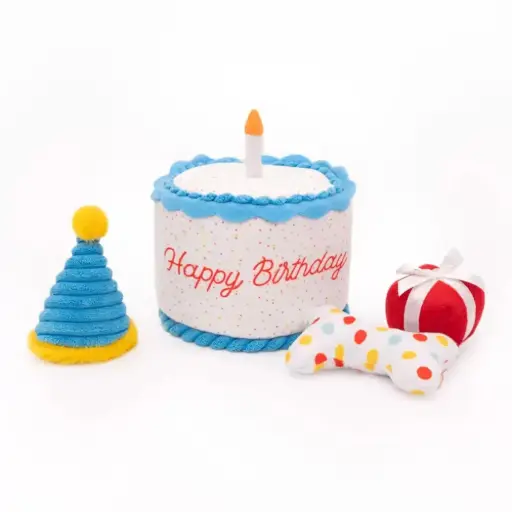 [ZP68601] ZIPPY PAWS Zippy Burrow Birthday Cake