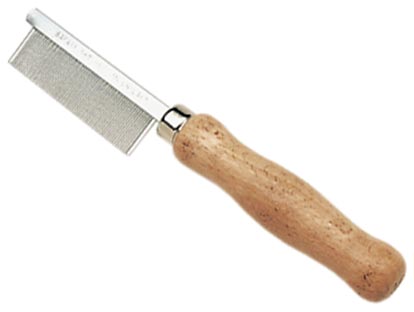 [CAW567] SAFARI Flea Comb Wood Handle