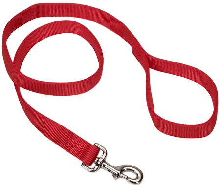 [CA2906 RED] COASTAL 2-Ply Nylon Lead Red