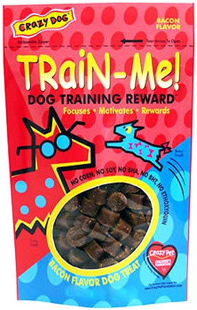 [CL98904] CRAZY PET Train-Me! Treats Bacon 4oz