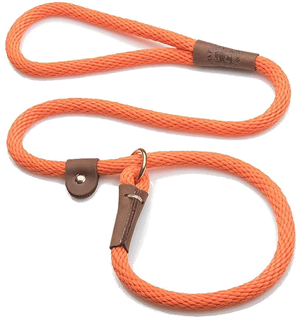 [MEN026 ORANGE] MENDOTA Slip Lead 6'x3/8" Orange