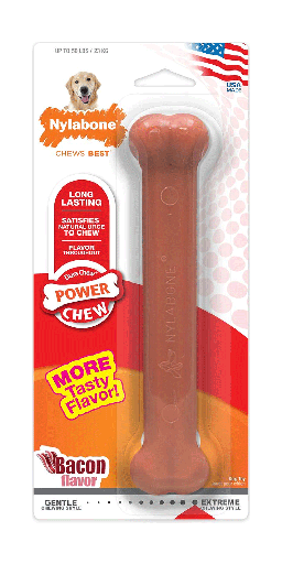 [NB104P] NYLABONE DuraChew Bacon Bone Giant