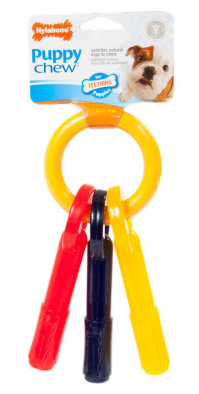 [N219P] NYLABONE Puppy Teething Keys XS