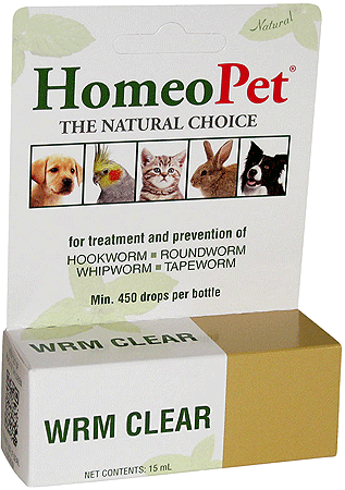[HP14714] HOMEOPET WRM Clear 15ml