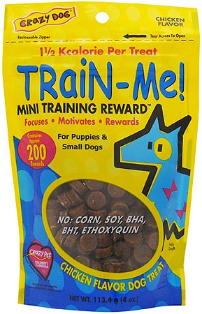 [CL89204] *CRAZY PET Train-Me! Treats Chicken 4oz Mini