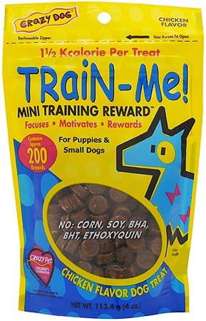 [CL89204] CRAZY PET Train-Me! Treats Chicken 4oz Mini