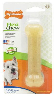 [NCF202P] NYLABONE Flexi Chew Chicken Bone Regular