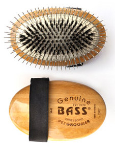 [BAS10452] BASS Pet Groomer Wire/Boar Palm